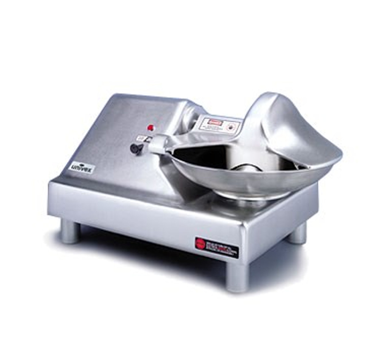 Bowl Cutter, 14" diameter stainless steel bowl 24 rpm, twin stainless steel knives 3,500 cuts/min, pull/push on-off, bowl cover interlock, polished & anodized aluminum construction, 1/2 hp motor, cETLus, ETL-Sanitation