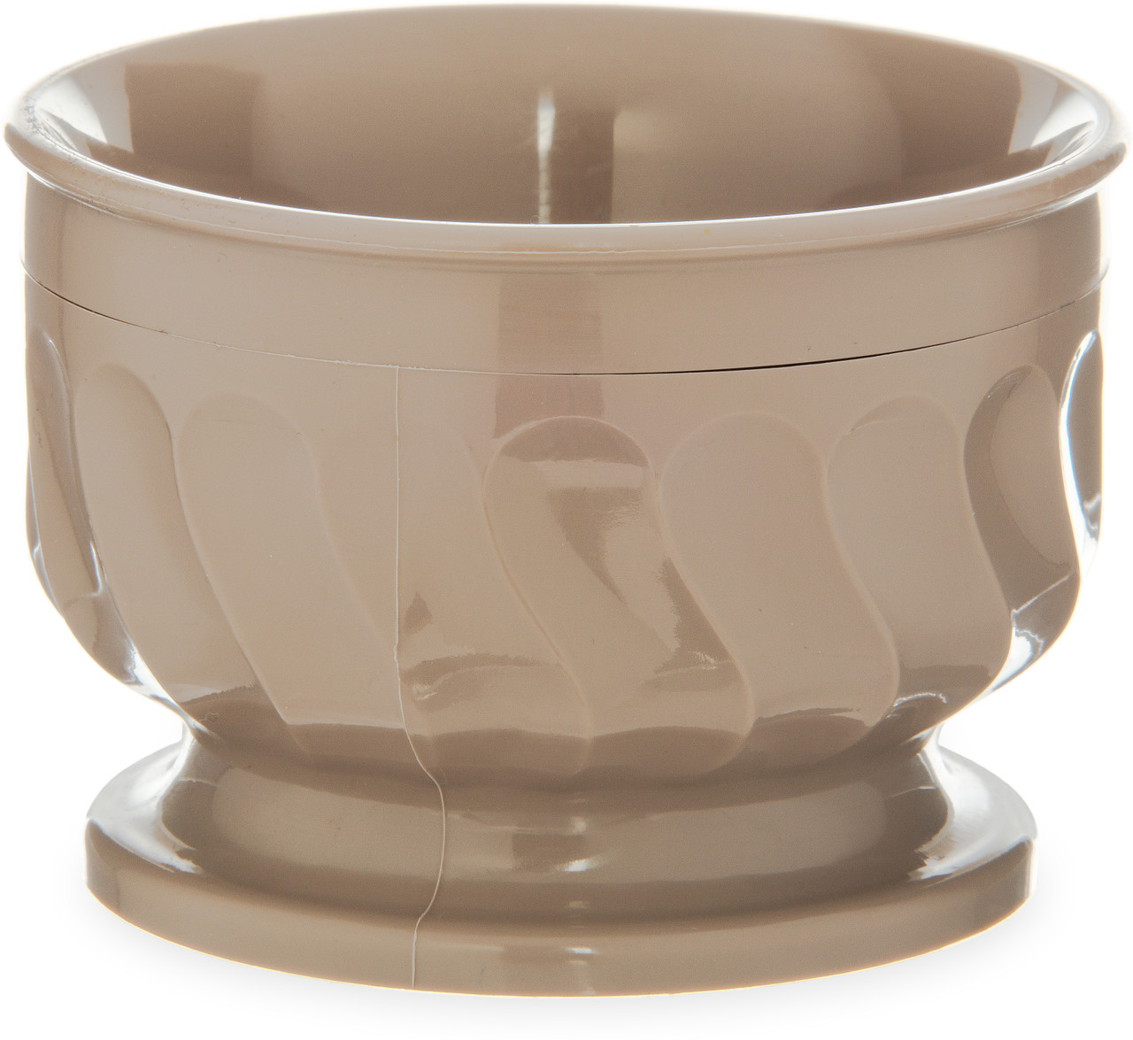 Pedestal Base Bowl, 5 oz., insulated, Turnbury®, latte (48 each per case) (3200/31)