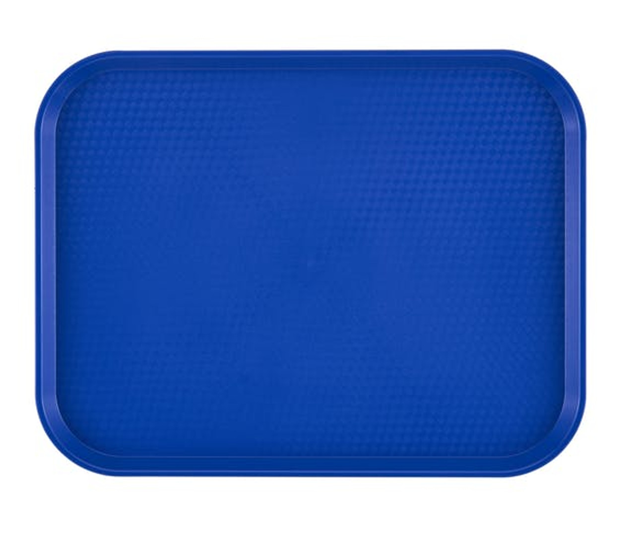 Fast Food Tray, 13-13/16" x 17-3/4", rectangular, rigid bottom, textured surface, dishwasher safe, polypropylene, NSF