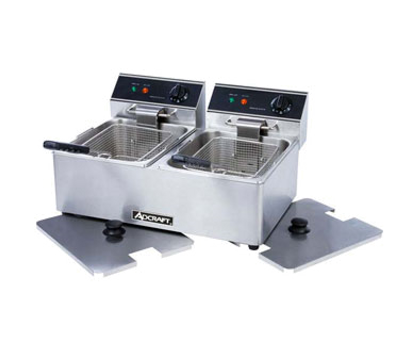 Adcraft DF-12L Single Tank Deep Fryer with Faucet