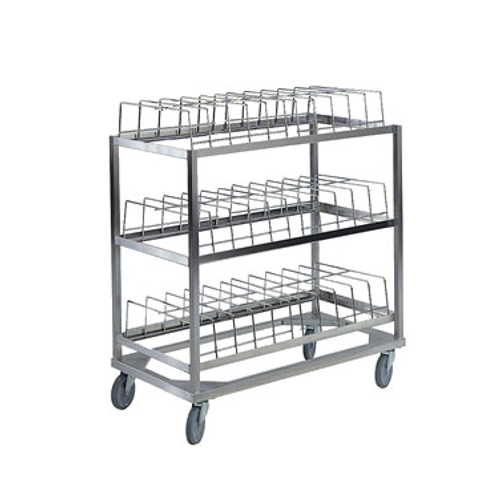 Lakeside 868 Stainless Steel Tray Drying Rack - 56 Tray Capacity