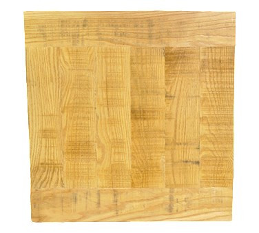 TopShield™ Table Top, 1-1/4" thickness, rustic wood, natural finish