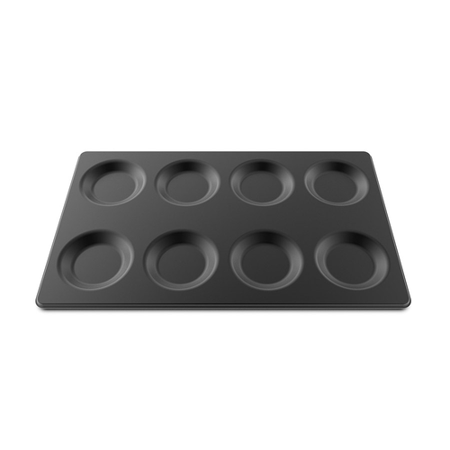 "EGGX 8x1", 12"x20" Non-Stick Aluminum Tray, ideal for fried eggs, omelets, pancakes, and tortillas