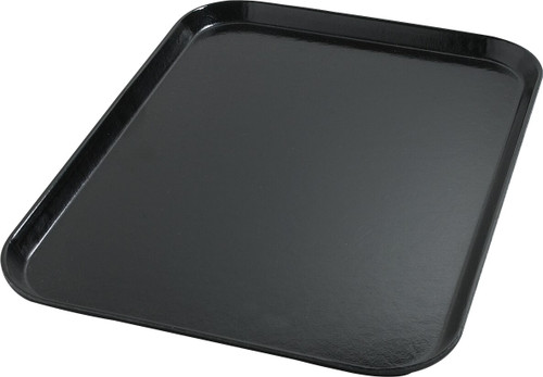 Tray, 15" x 20", size M, flat, fiberglass, onyx (12 each per case)