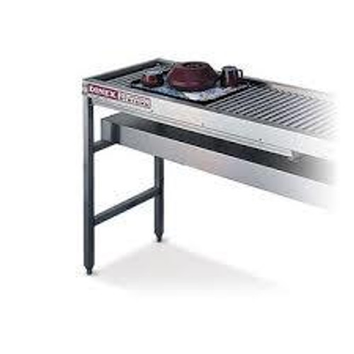 Dinex DXIESR14 14 Ft Tray Make-Up Roller Conveyor