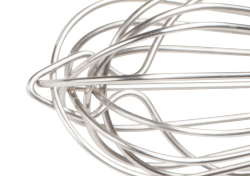 French Whip, 16" long, stainless steel