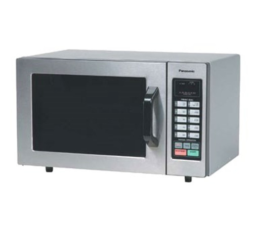 PRO Commercial Microwave Oven, 1000 watts, 0.8 cu. ft. capacity, (6) power levels, 2- & 3-stage cooking, 20 program memory capacity, touch control pad with Braille, 99-minute timer, programmable and manual operation, program list/cycle counter, self diagnostics, tone control, bottom energy feed, interior light, see-through door with "grab & go" handle, stainless steel front, 120v/60/1-ph, 13.4 amps, cord, NEMA 5-15P, cULus, NSF