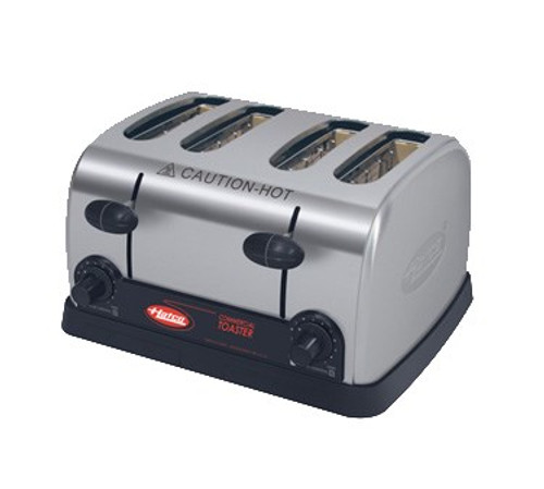 Pop-Up Toaster, (4) 1-1/4" wide self centering slots, individual manual controls, removable crumb tray, stainless steel construction, cULus, UL EPH Classified