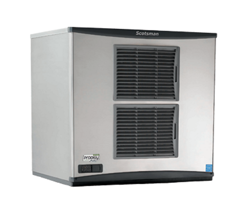 Prodigy Plus® Ice Maker, cube style, air-cooled, self-contained condenser, production capacity up to 905 lb/24 hours at 70°/50° (718 lb AHRI certified at 90°/70°), medium cube size, AutoAlert™ indicating lights, WaterSense adjustable purge control, one-touch cleaning, harvest assist, front facing removable air filter, unit specific QR code, stainless steel finish, AgION™ antimicrobial protection, 208-230v/60/1-ph, 10.2 amps, cULus, NSF, CE, engineered and assembled in USA