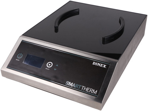 SmartTherm™ Induction Charger, 208v/1-ph. The ideal Induction Charging System for demanding foodservice traylines and room service operations. Eco friendly and flameless, operates only when energized by Dinex® base, space efficient.