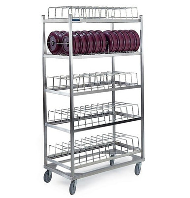 Lakeside 868 Stainless Steel Tray Drying Rack - 56 Tray Capacity