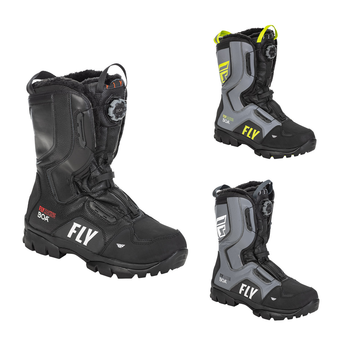 スノーボードブーツBOA　No.7 BOA Fit System Dual Zone Snowboard Boot Lace Configuration