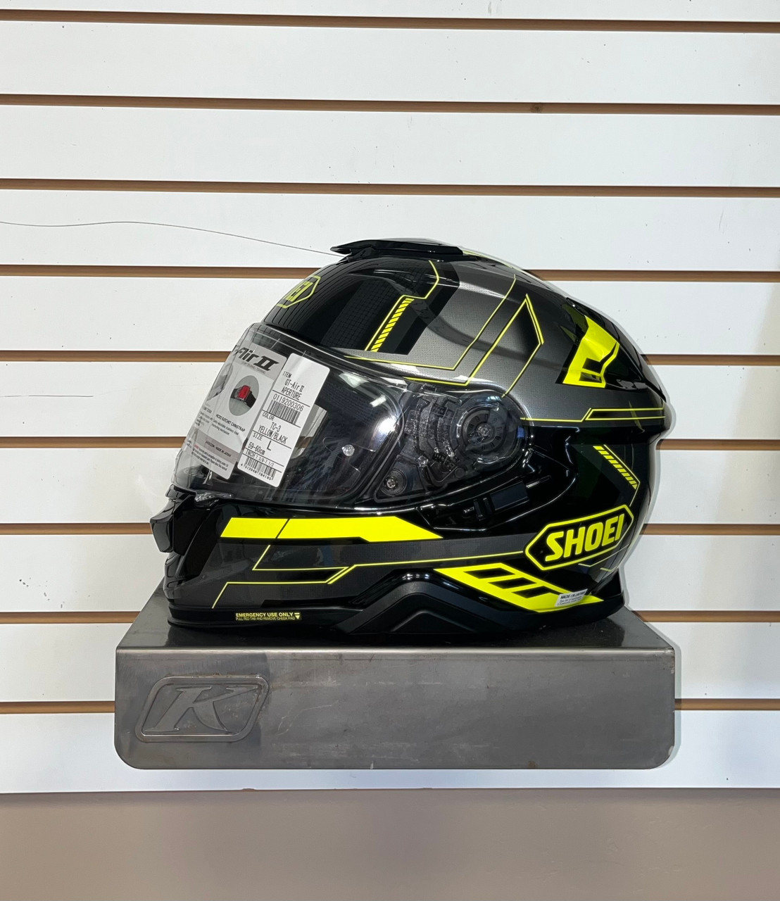 SHOEI GT-AIR II APERTURE TC-3 (LARGE) - DISPLAY MODEL - SnowBigDeal