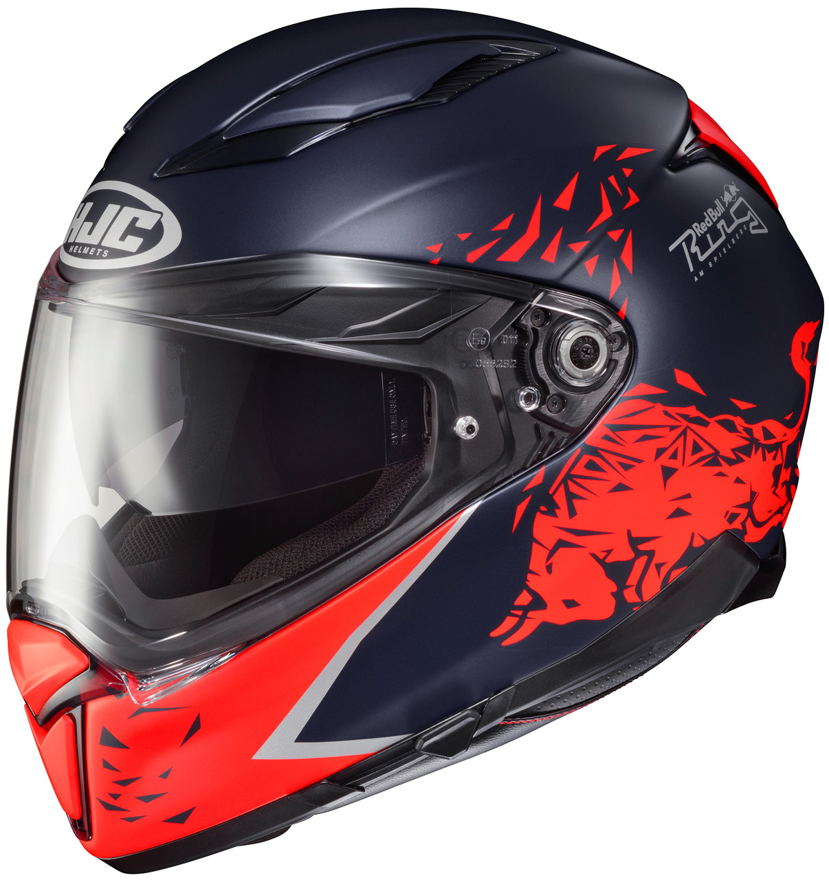 HJC F70 フルフェイスヘルメット レッドブル HJC F70 RED BULL SPIELBERG MC-21SF (LARGE) - DISPLAY MODEL