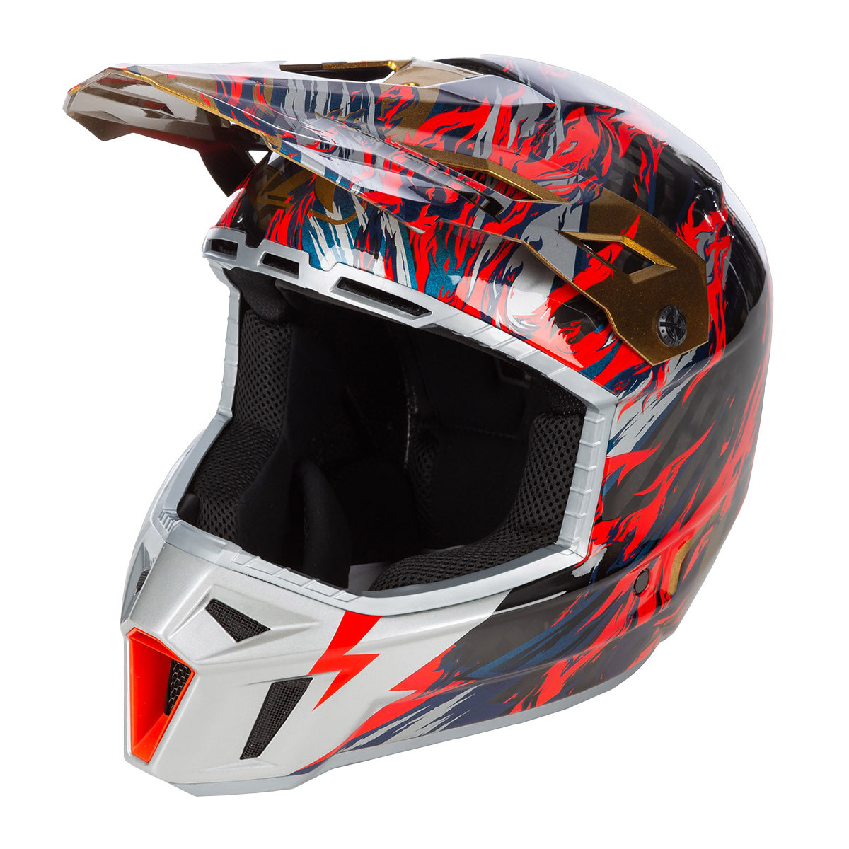 限定1点 KLIMヘルメットF3L スノーモービル 本物 オフロード クライム 