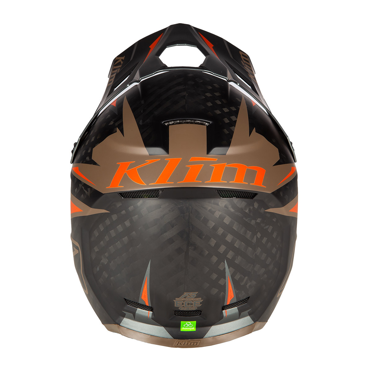 Klim F3 Carbon Pro Off-Road Helmet (ECE) - Striker Potter's Clay