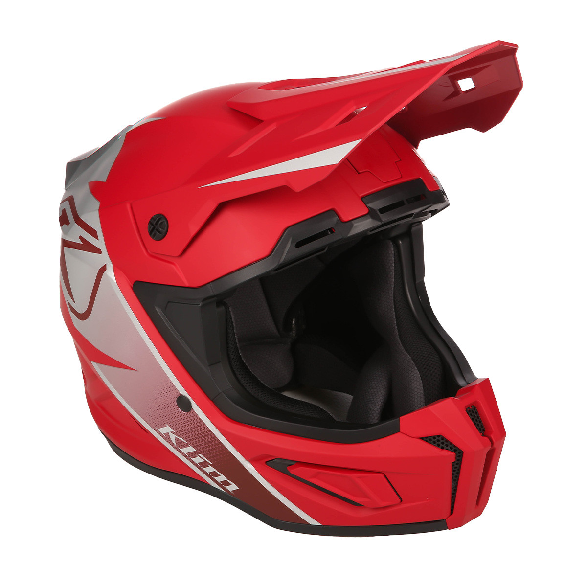 Klim T1 Freeride Helmet (ECE) - Descent Matte Chili Pepper