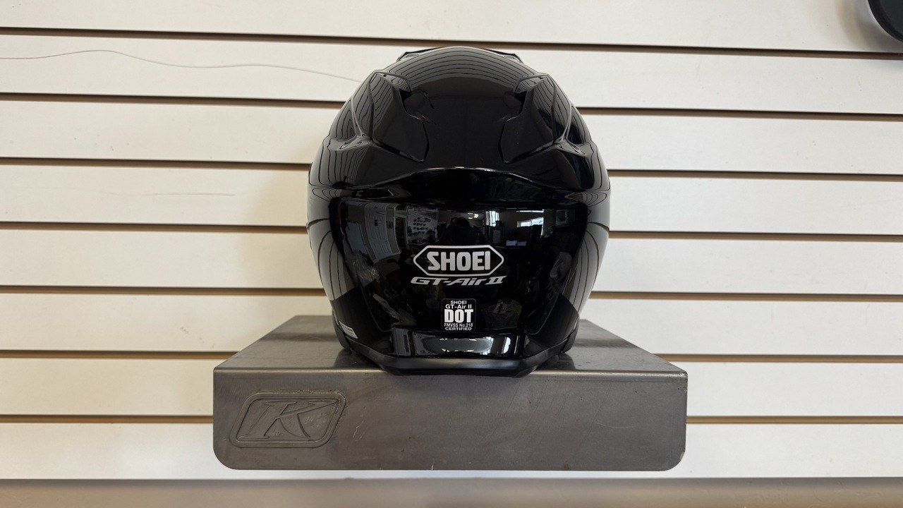 SHOEI GT-AIR II BLACK HELMET (MEDIUM) - DISPLAY MODEL - SnowBigDeal