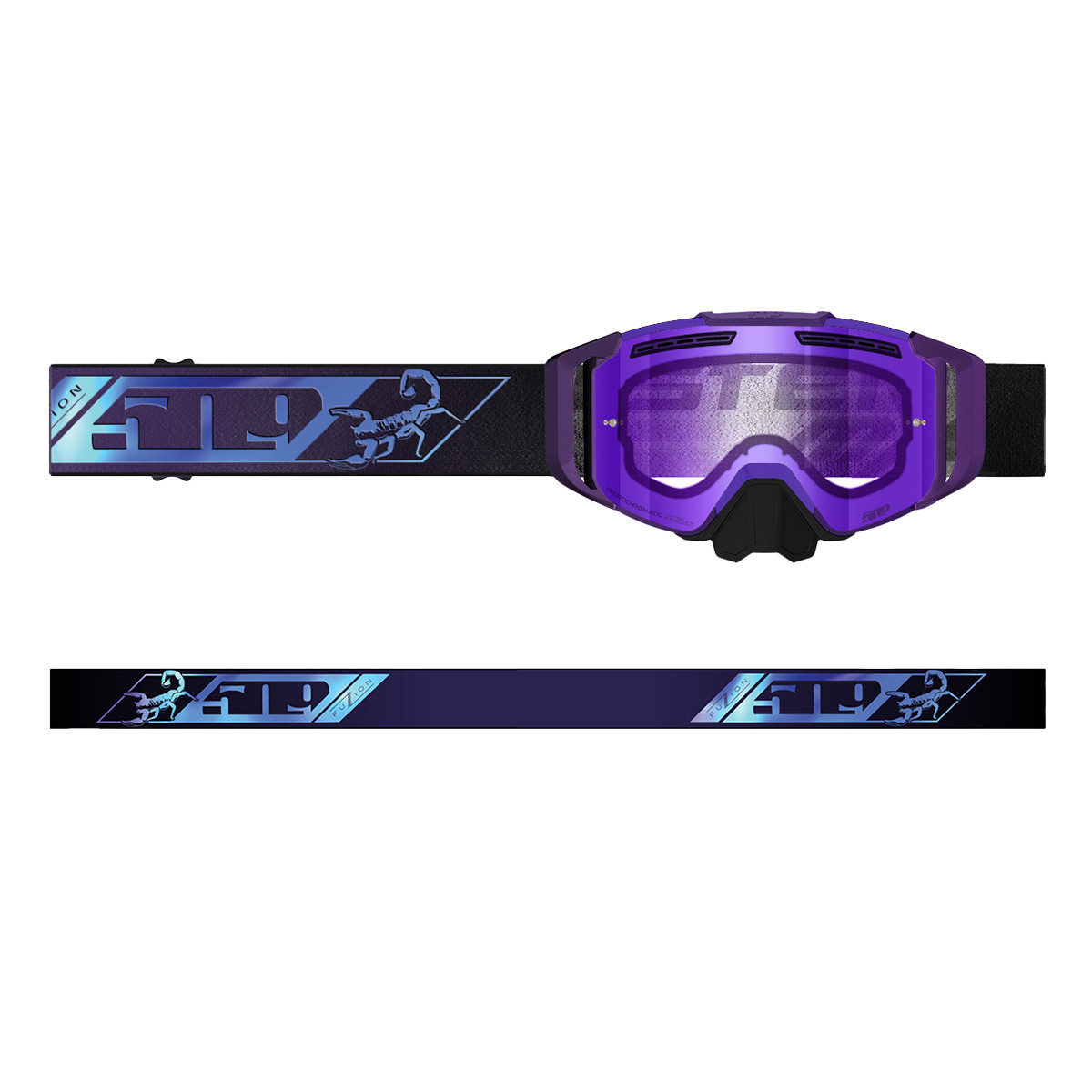 509 Sinister MX6 Fuzion Flow Goggle - Ultraviolet | SnowBigDeal