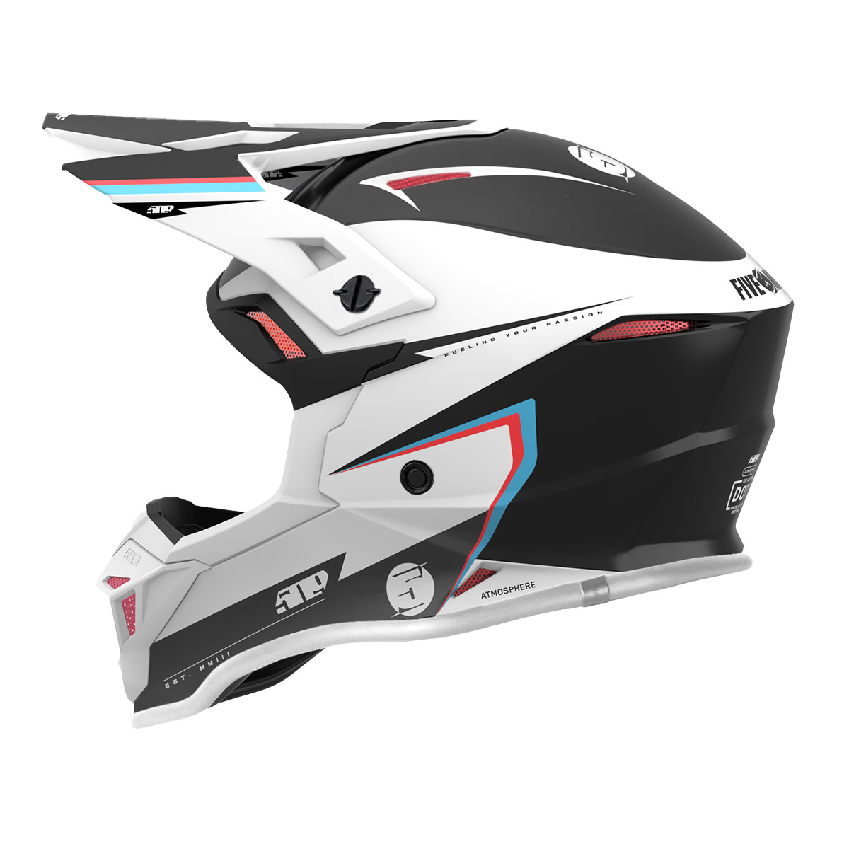 509 Atmosphere Offroad Helmet - Sci-Fi Coral X-Large