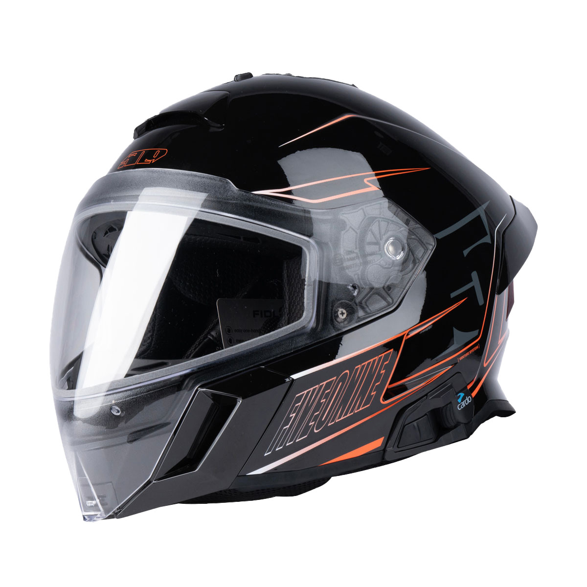 509 Mach V Commander Helmet - Circuit Orange | SnowBigDeal