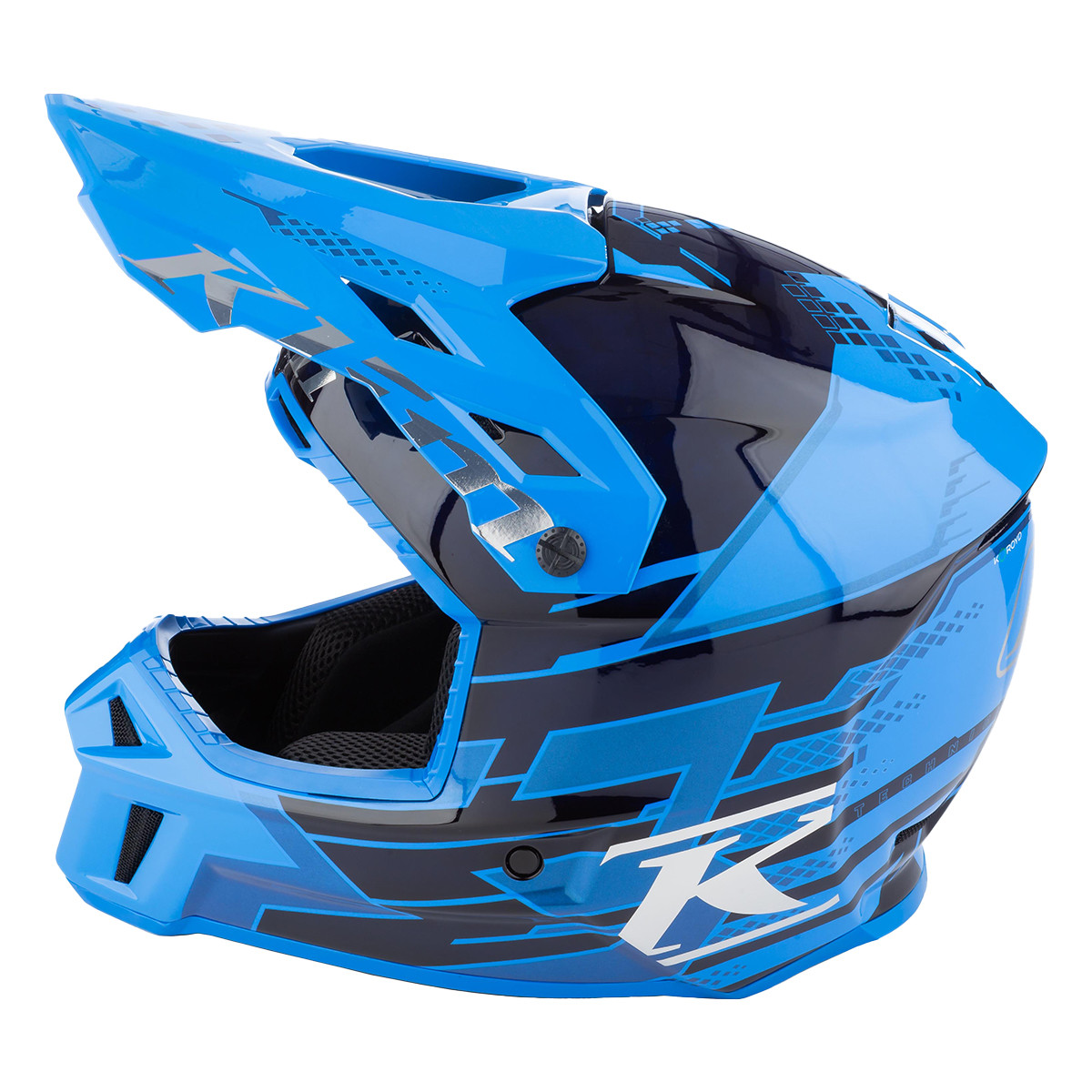 Klim F3 Carbon Pro Helmet (ECE) - Diamondback Electric Blue