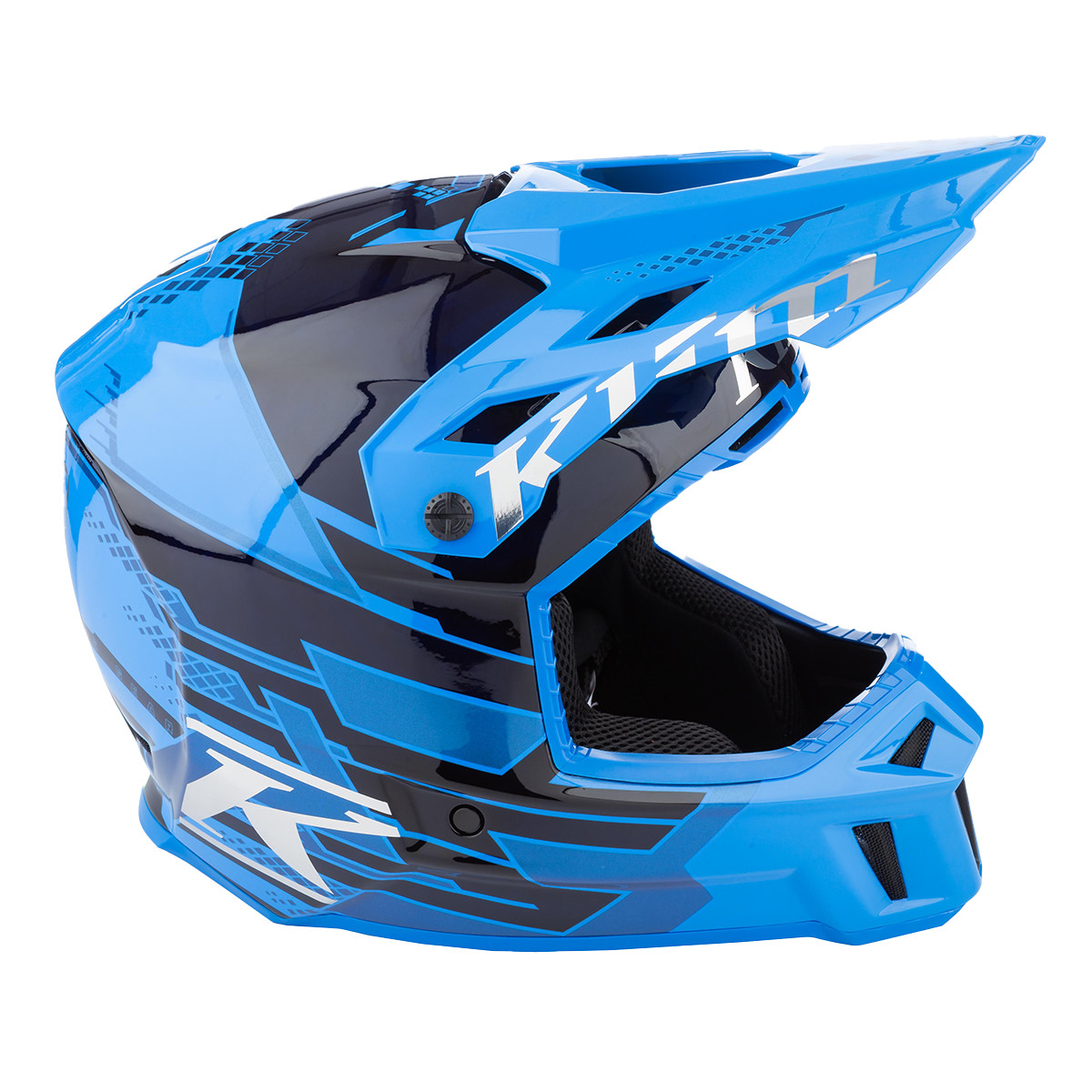 Klim F3 Carbon Pro Helmet (ECE) - Diamondback Electric Blue