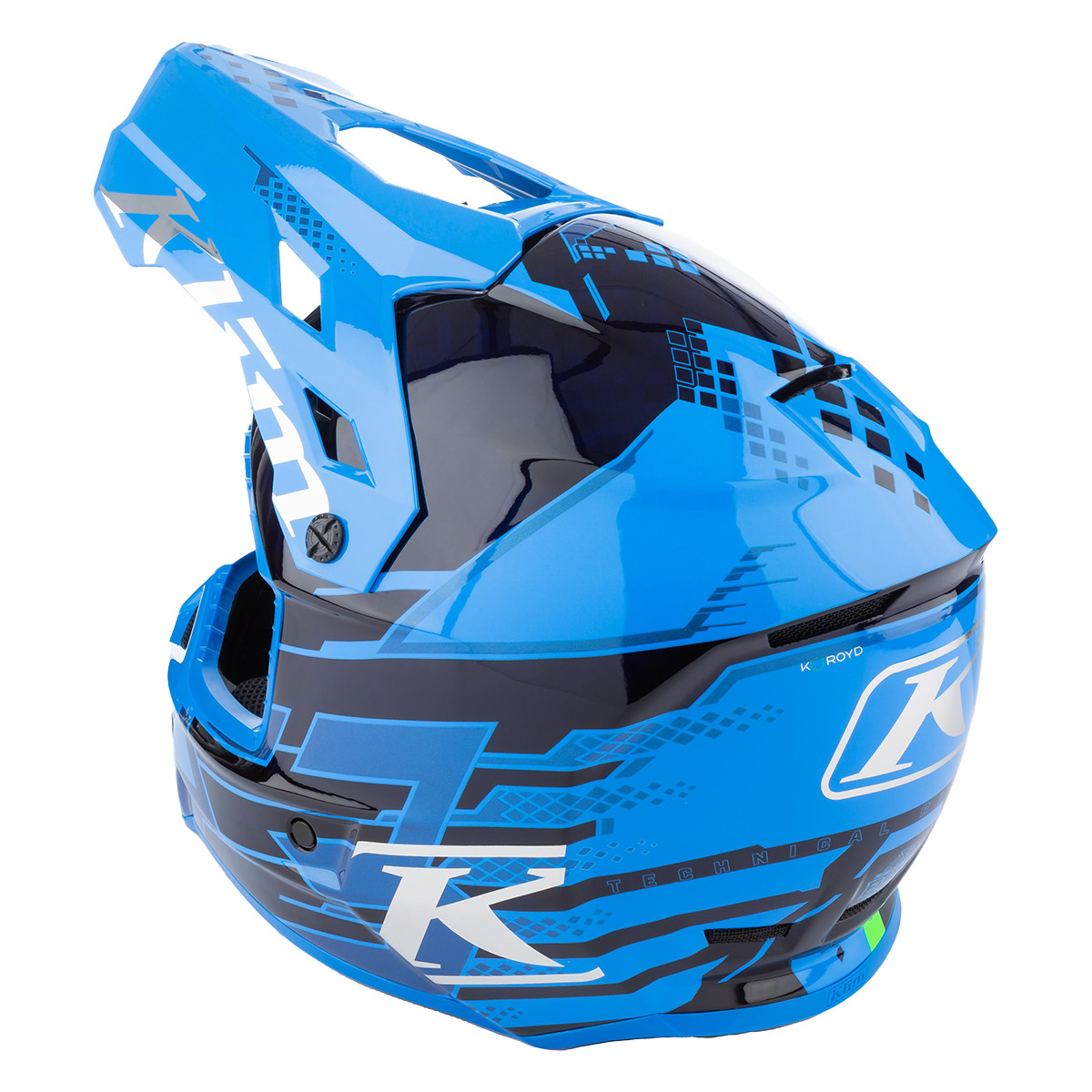 kamomeです！ Klim F3 Carbon Pro Helmet (ECE) - Diamondback Electric Blue