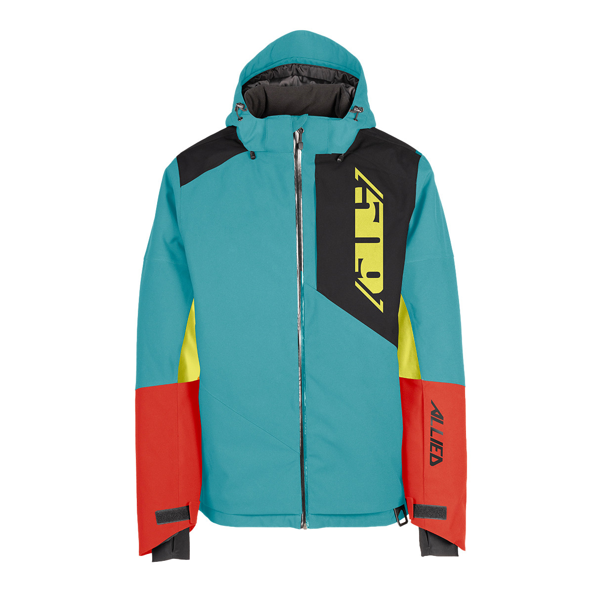 yel×BK☆SN9 509 Allied Insulated Jacket – Snowmobile Coat | SnowBigDeal