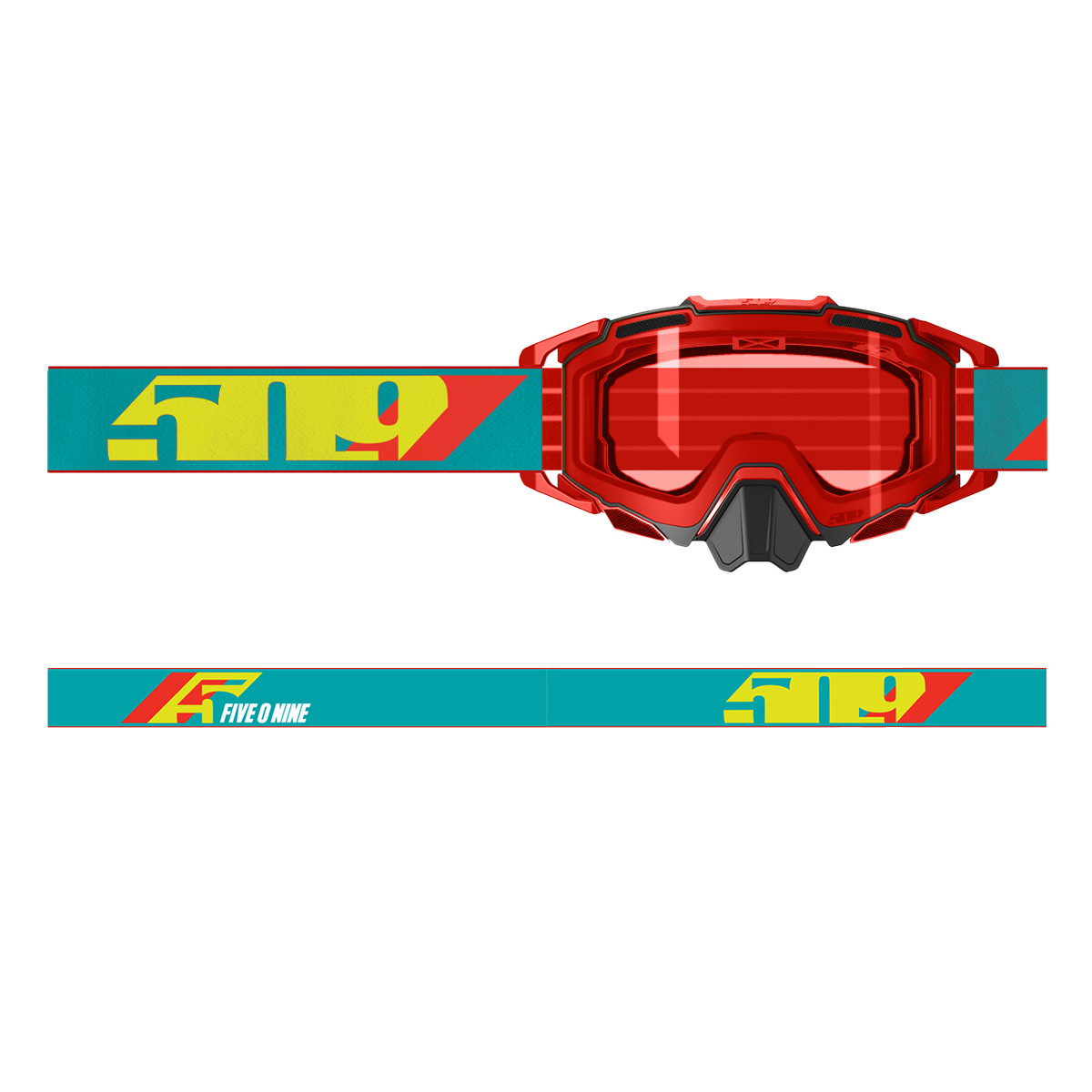 GASPAL スーパーレアルタイプ BJ-9 509 Sinister X7 Goggle - Ultrabeast Red | SnowBigDeal