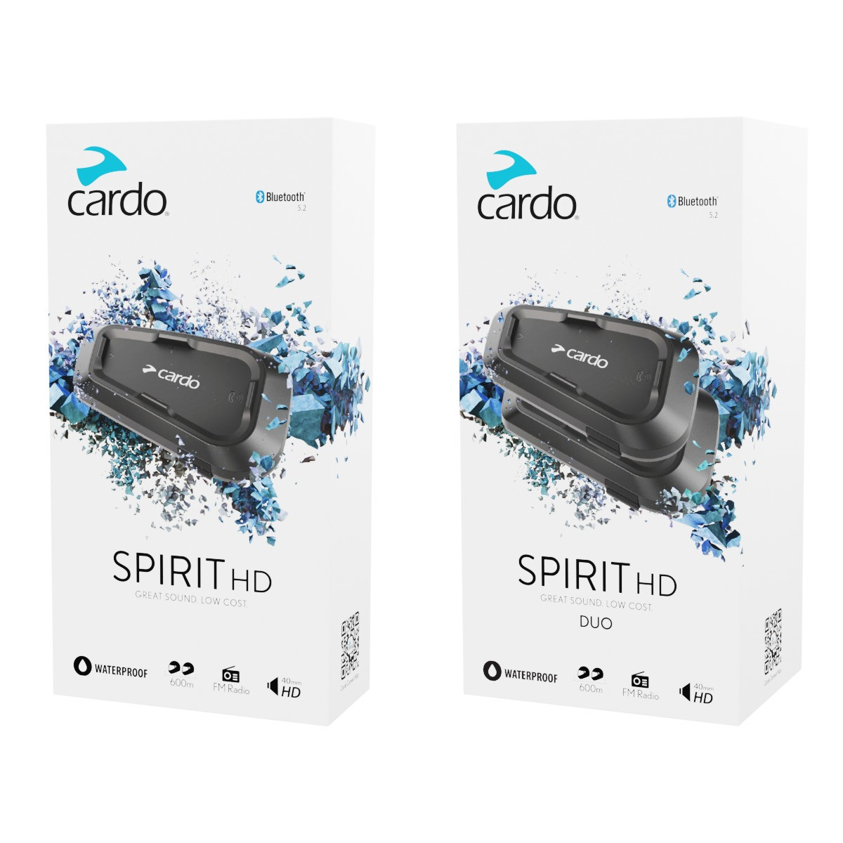 Cardo Spirit HD Bluetooth Headset | Helmet Comms | SnowBigDeal