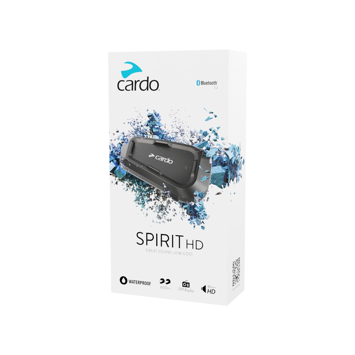 Cardo Spirit HD Bluetooth Headset | Helmet Comms | SnowBigDeal
