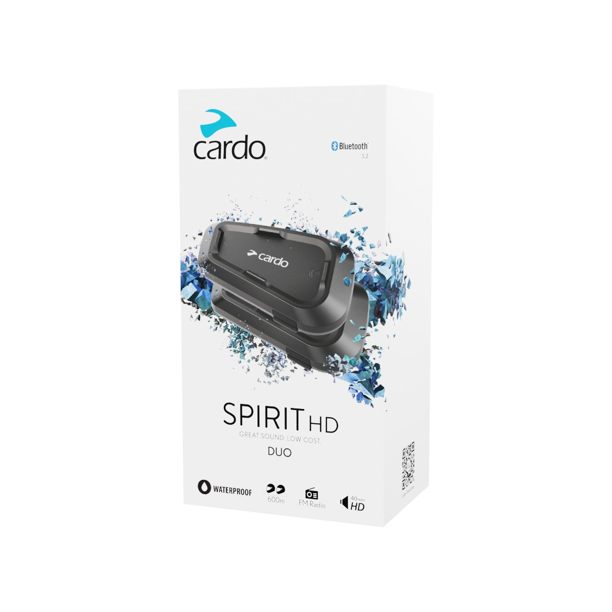 Cardo Spirit HD Bluetooth Headset | Helmet Comms | SnowBigDeal