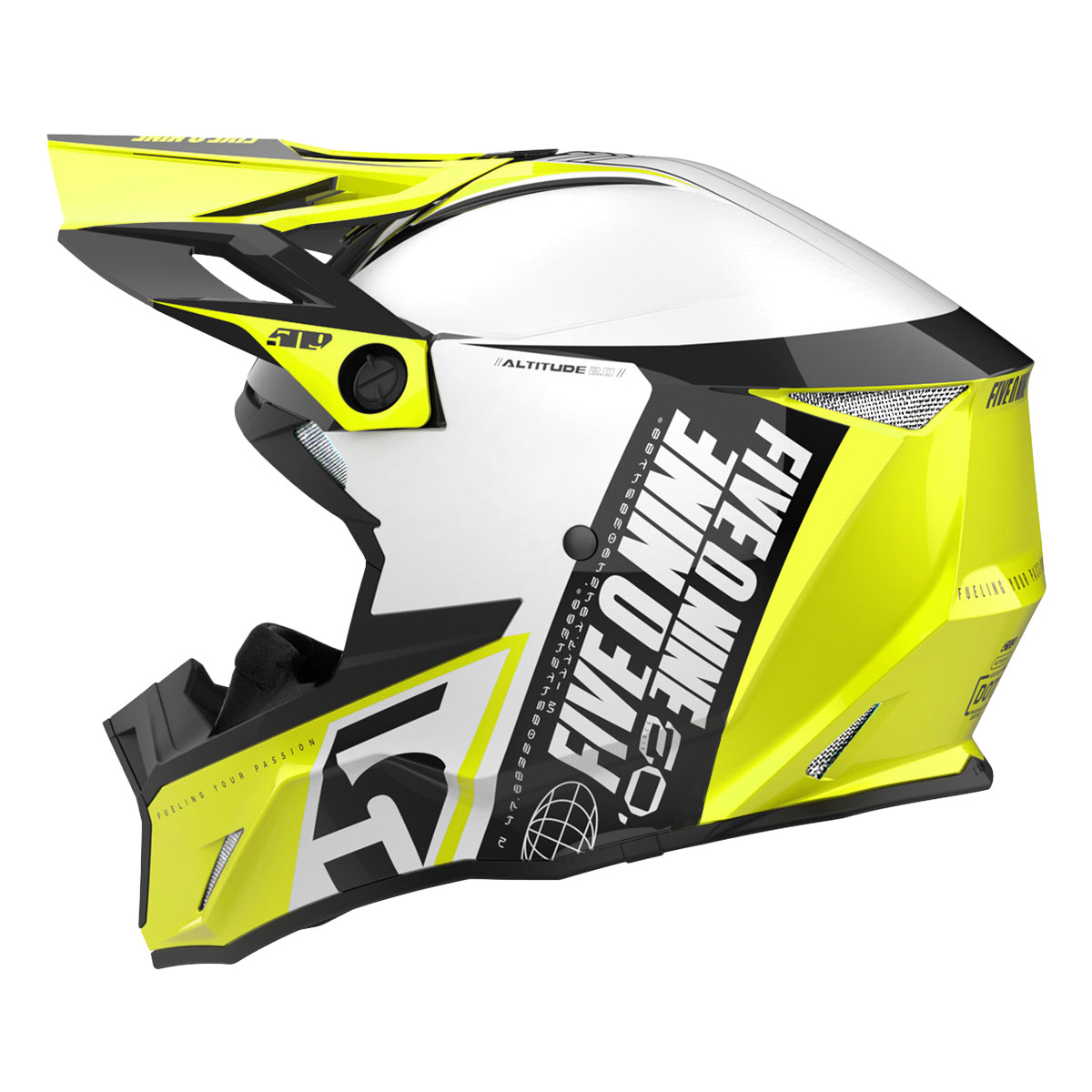 509 Altitude 2.0 Snowmobile Helmet - Highlighter [Limited Edition