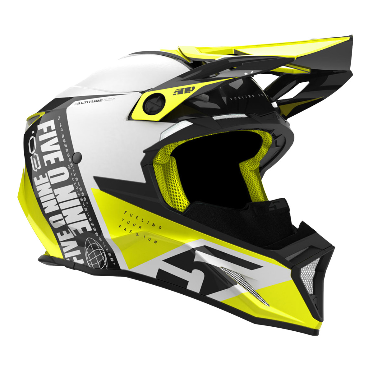 509 Altitude 2.0 Snowmobile Helmet - Highlighter [Limited Edition