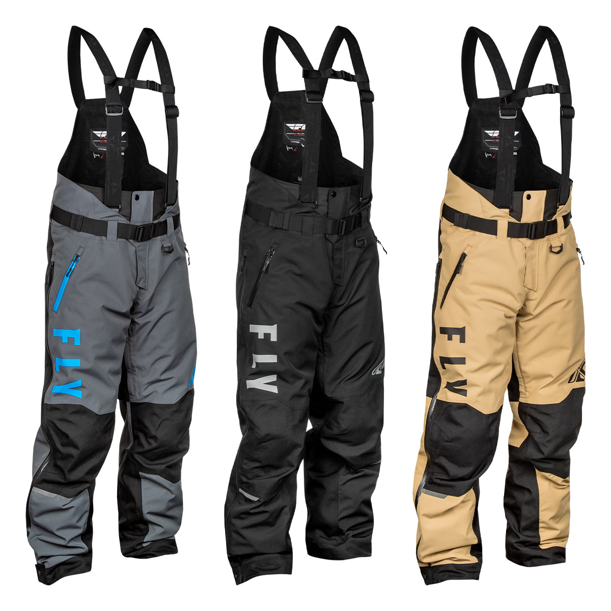 FLY Racing Carbon Snowmobile Bib | SnowBigDeal