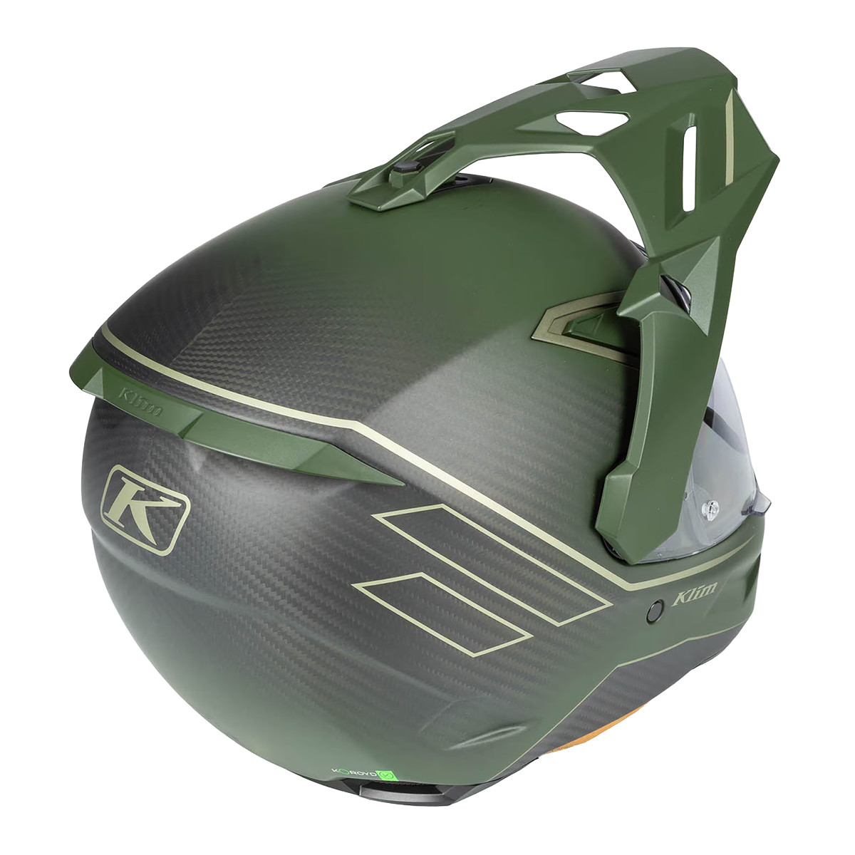 Klim X1 Alpha Helmet (ECE/DOT) - Quanta Matte Rifle Green / Oil