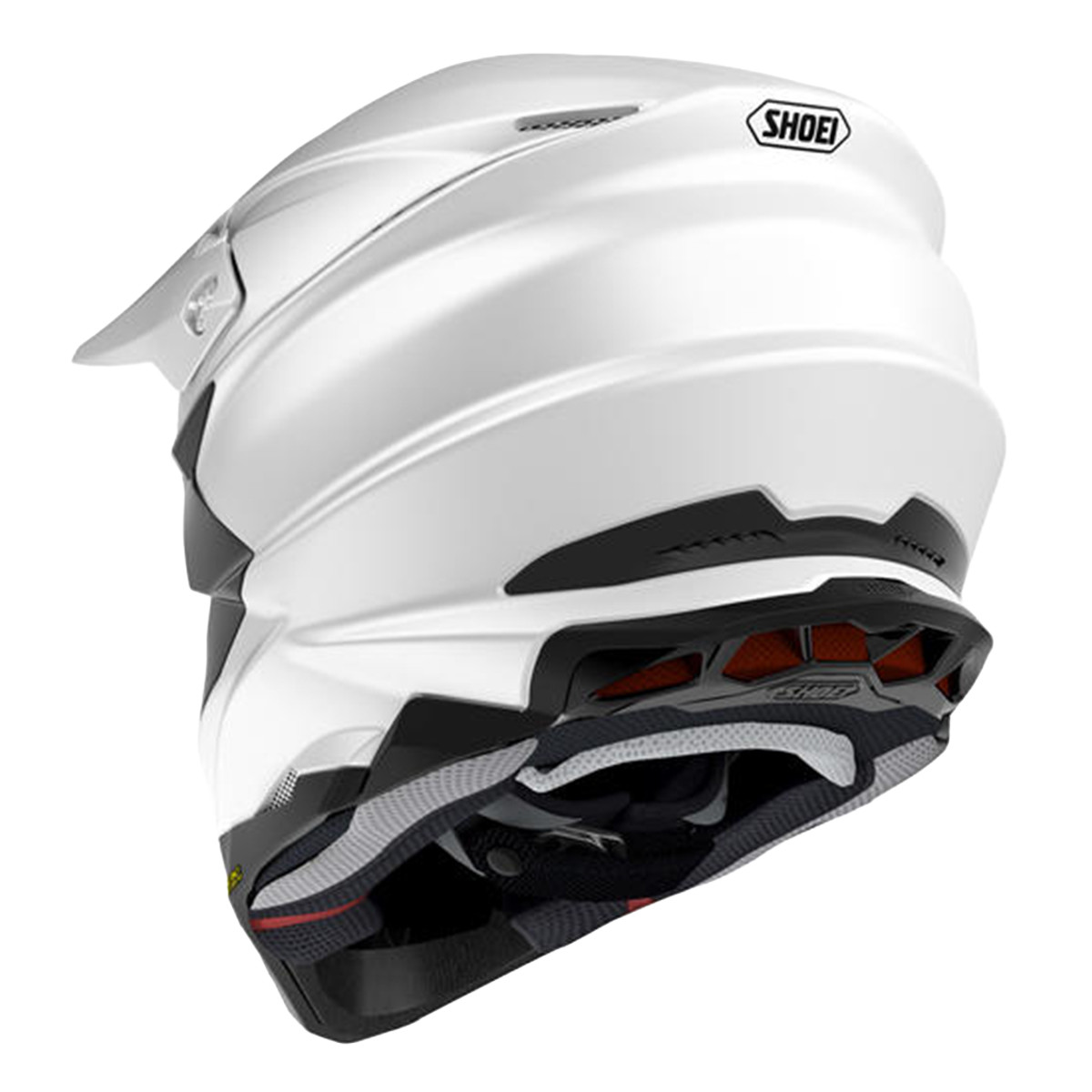 Shoei VFX-EVO Motocross Helmet - Solid White | SnowBigDeal