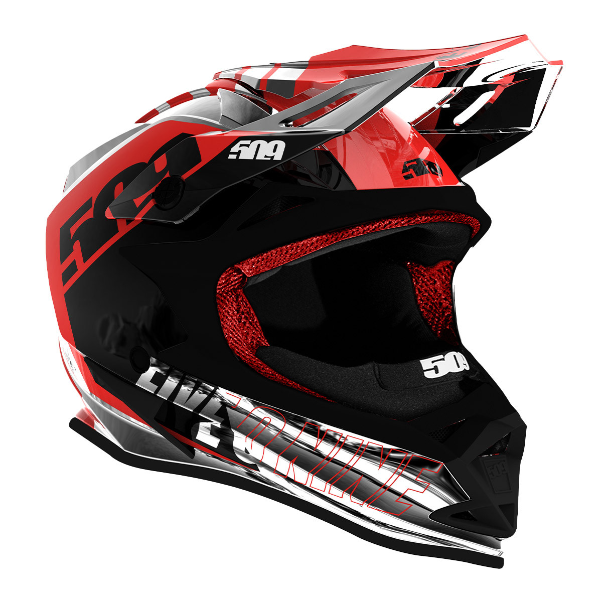 509 Altitude Helmet - Red Chromium | SnowBigDeal