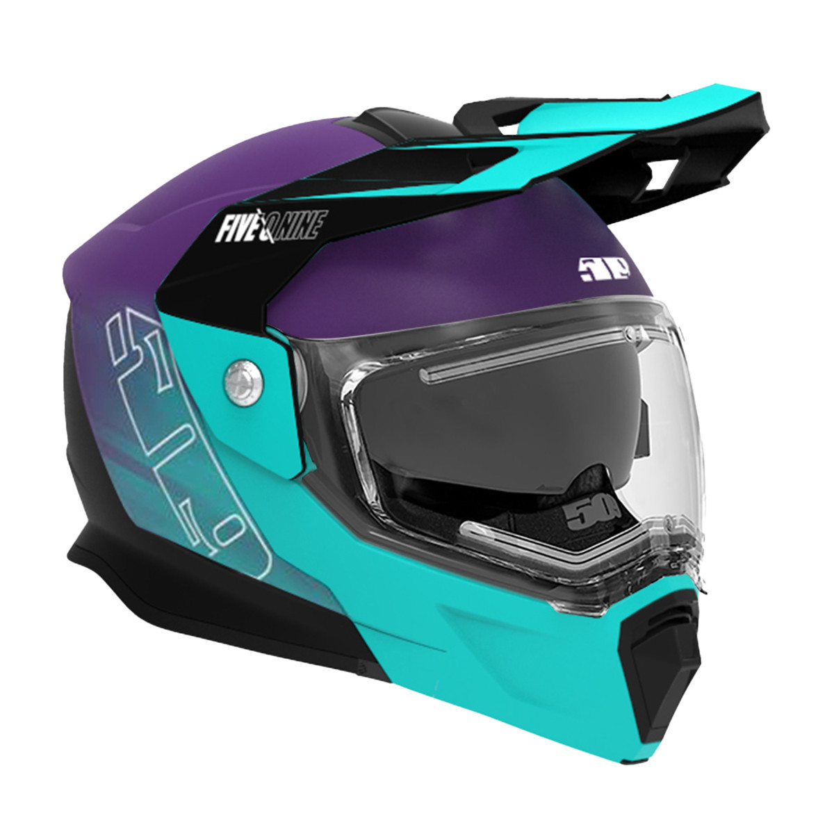509 Delta R4 Ignite Helmet - Galaxy Teal Purple | SnowBigDeal
