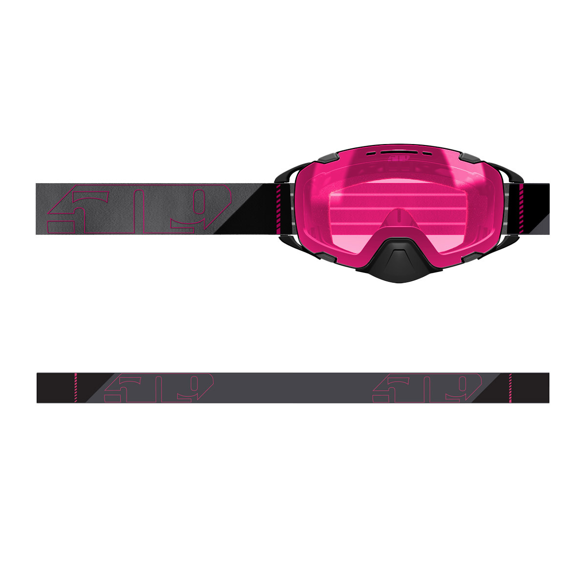 509 Aviator 2.0 Goggle - Raspberry Pop (Light Rose Tint/Raspberry