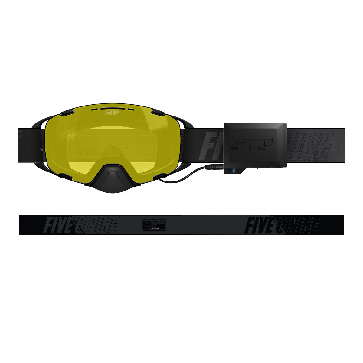 509 Aviator 2.0 Ignite S1 Goggle - Black w/ Yellow (Yellow Tint