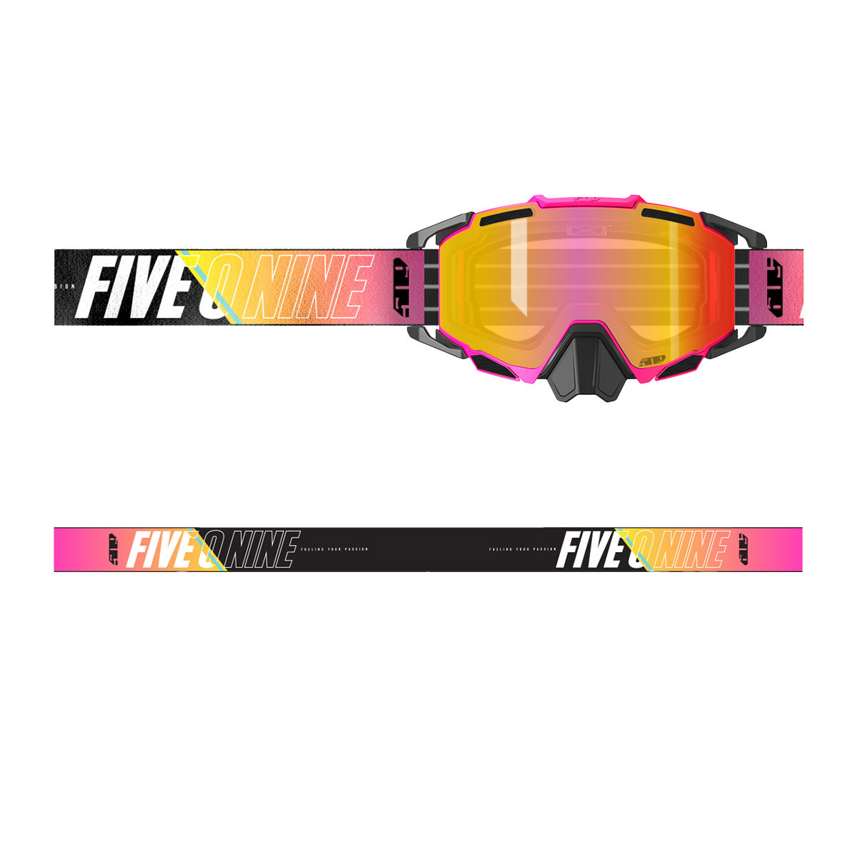 509 Sinister X7 Goggle - Oil Slick (Smoke Tint/Revo Mirror