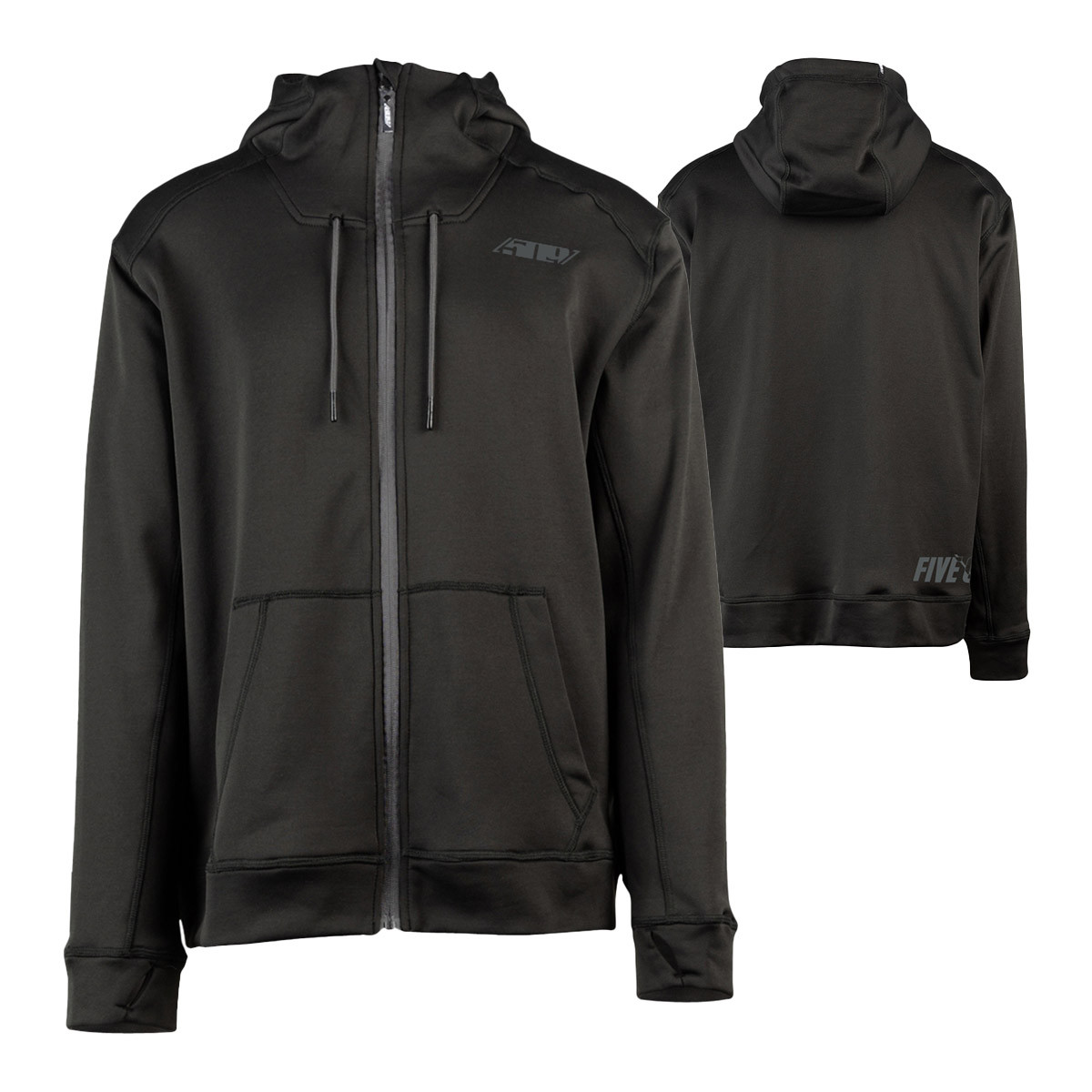509 Tech Zip Hoodie | Hard-Face Fleece | SnowBigDeal