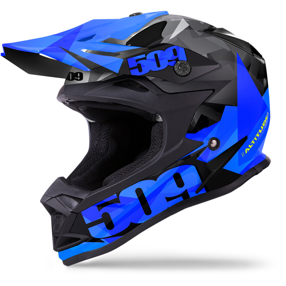 509 Altitude Helmet - Blue Triangle (2X) [Blemished] | SnowBigDeal