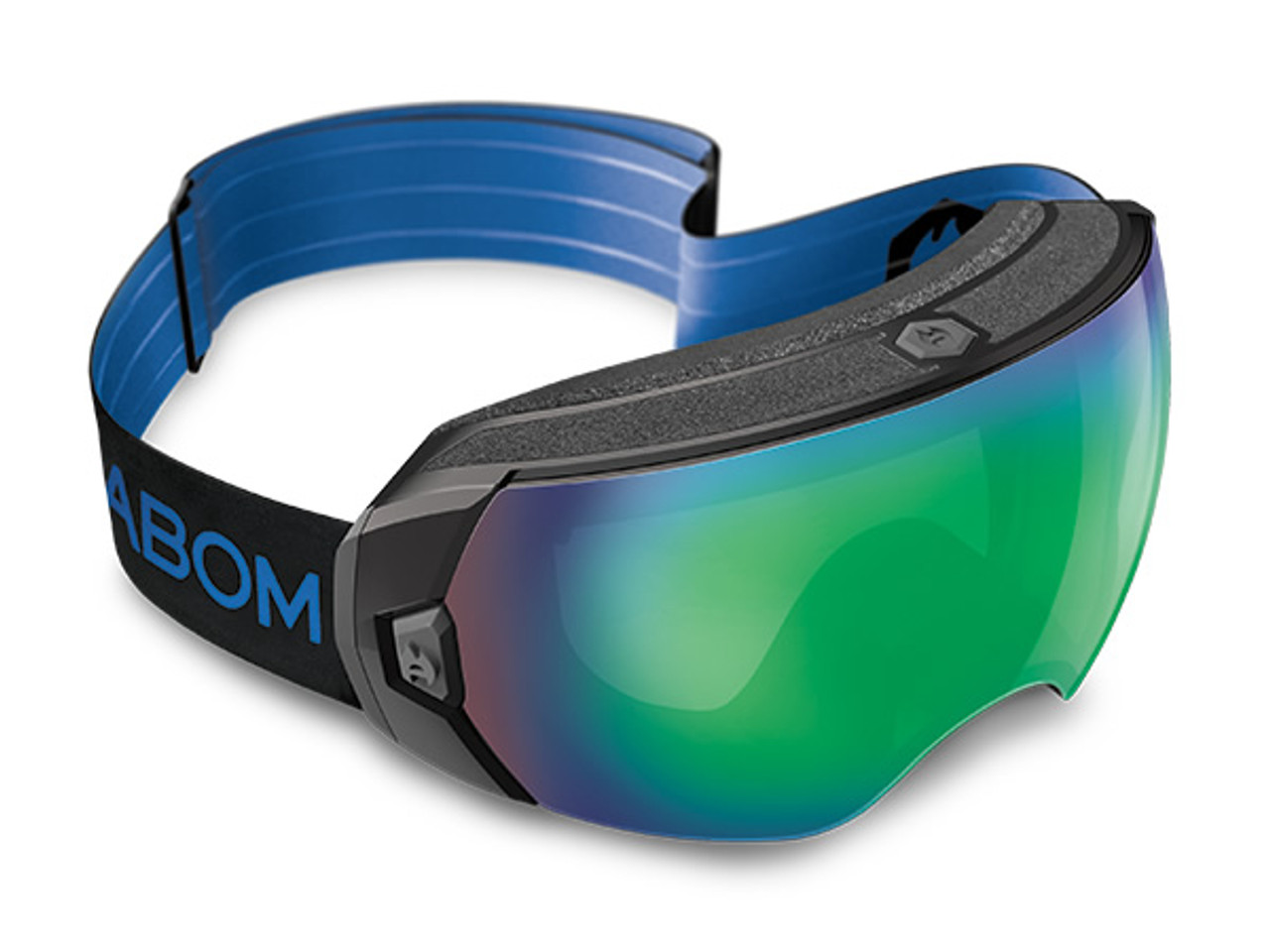 ABOM HEET Heated Goggle - Flash Green Mirror