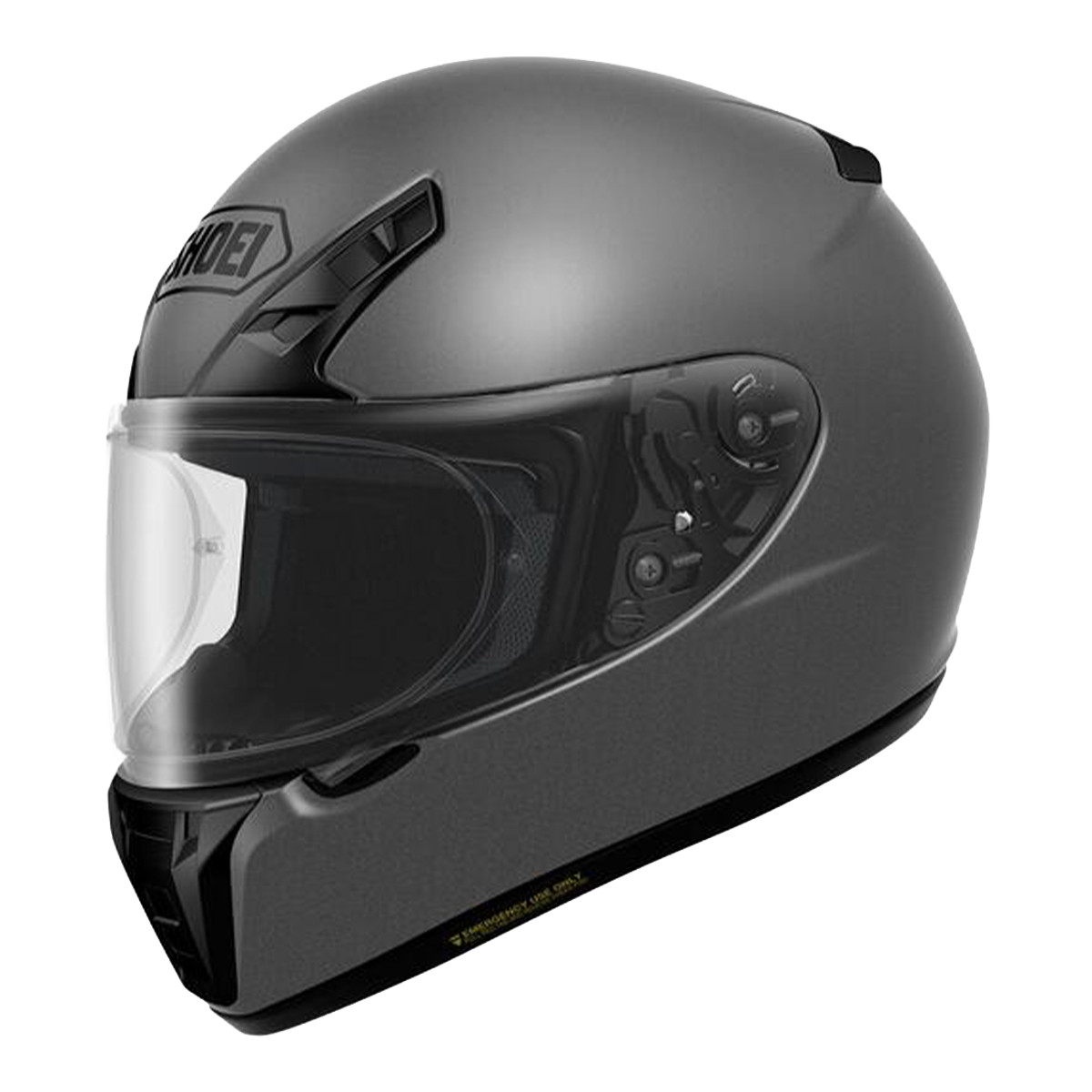 flat grey motorcycle helmet Lift adjustable ventilation Milwaukee Helmets H7010 Flat Gray
