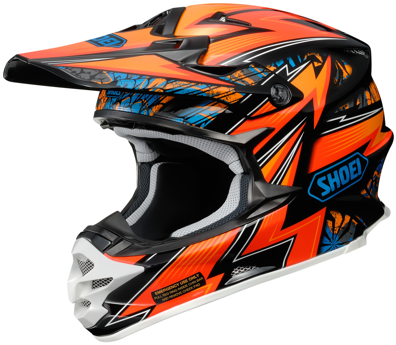 helmet shoei vfx w - VFX-EVO Sparkle Extra front intake vents combine with rear exhaust outlet vents and an enlarged neck outlet vent to maximize flow Shoei - VFX-EVO Jammer Helmet