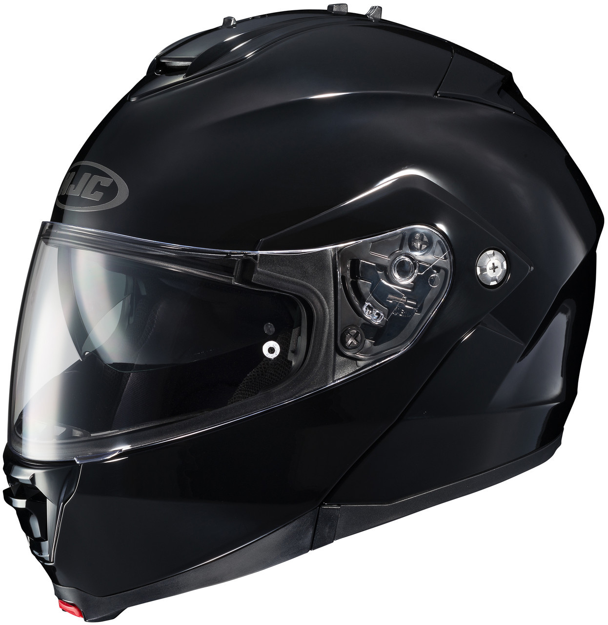 HJC システムヘルメット ブラック レッド クリア IS-MAX II HJC IS-MAX 2 BLACK