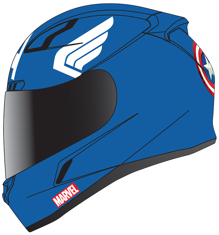 captain america motorcycle helmet ebay Vtg Stars & Stripes Captain America Motorcycle Metal Flake Helmet Sz S  Knievel